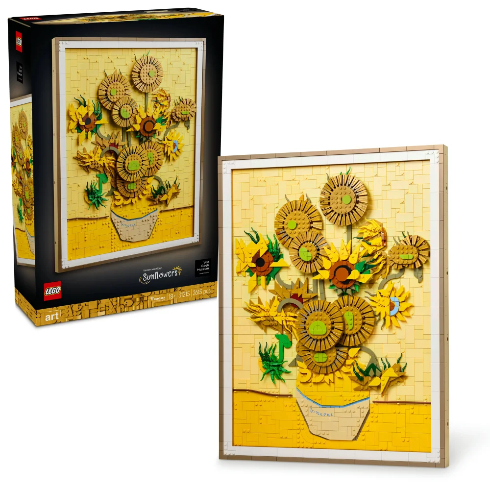 LEGO Art Vincent van Gogh – Sunflowers Building Set 31215 Image 1