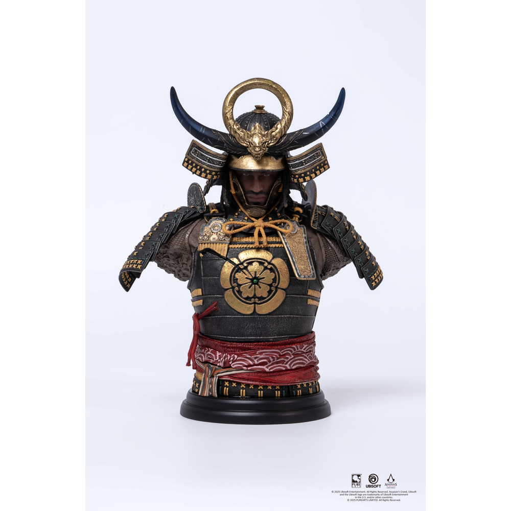 PureArts Assassin's Creed Shadows Yasuke 1/4 Scale Bust Image 1