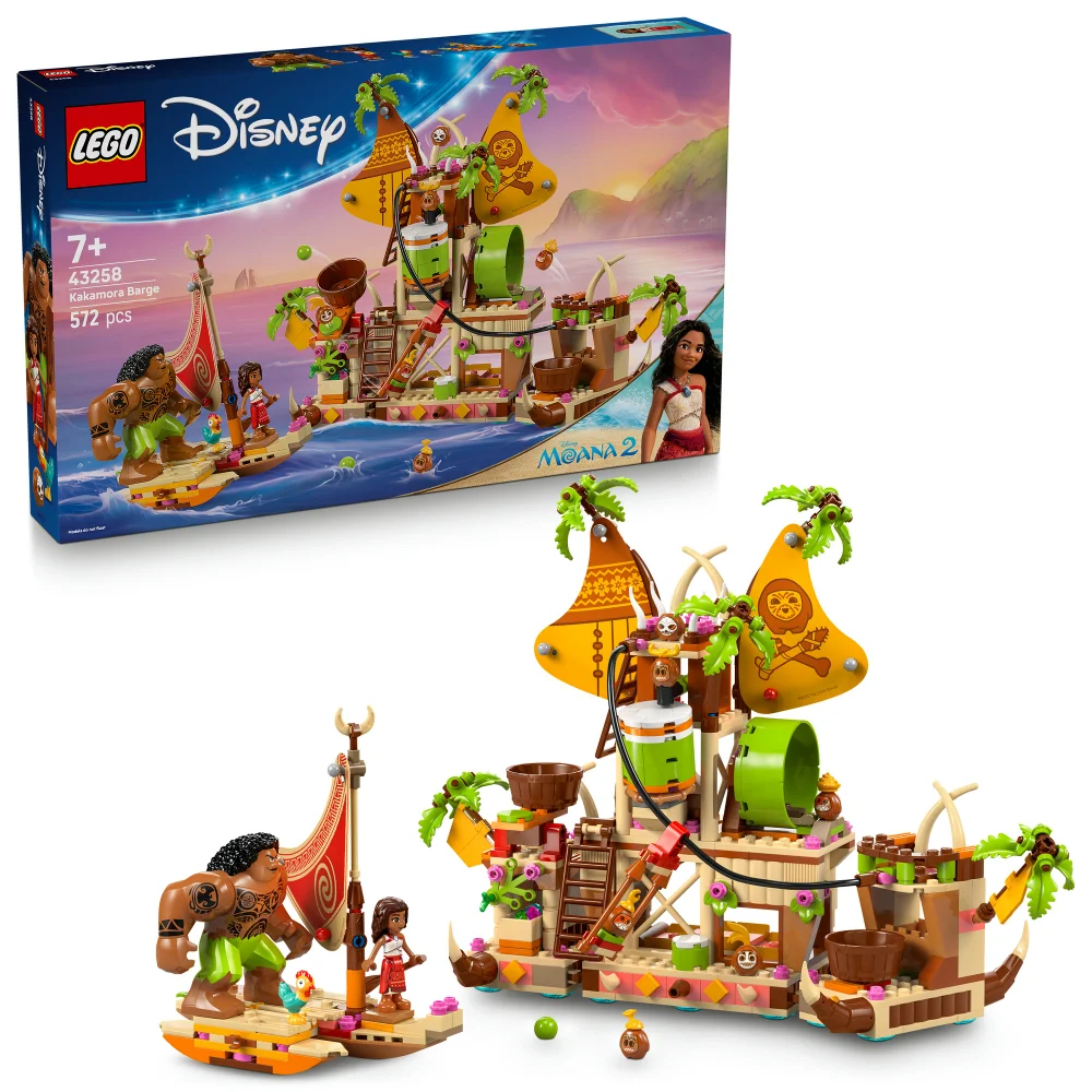 LEGO® | Disney Moana 2 Kakamora Barge, Toy Building Set 43258 Image 1
