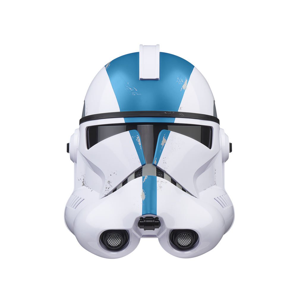 Hasbro Star Wars The Black Series Clone Trooper 501st Legion Premium Electronic Helmet Image 1