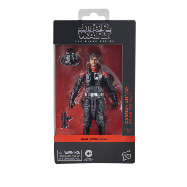 Hasbro Star Wars The Black Series Cassian Andor (Sienar Test Pilot), Star Wars: Andor Action Figure (15 cm)