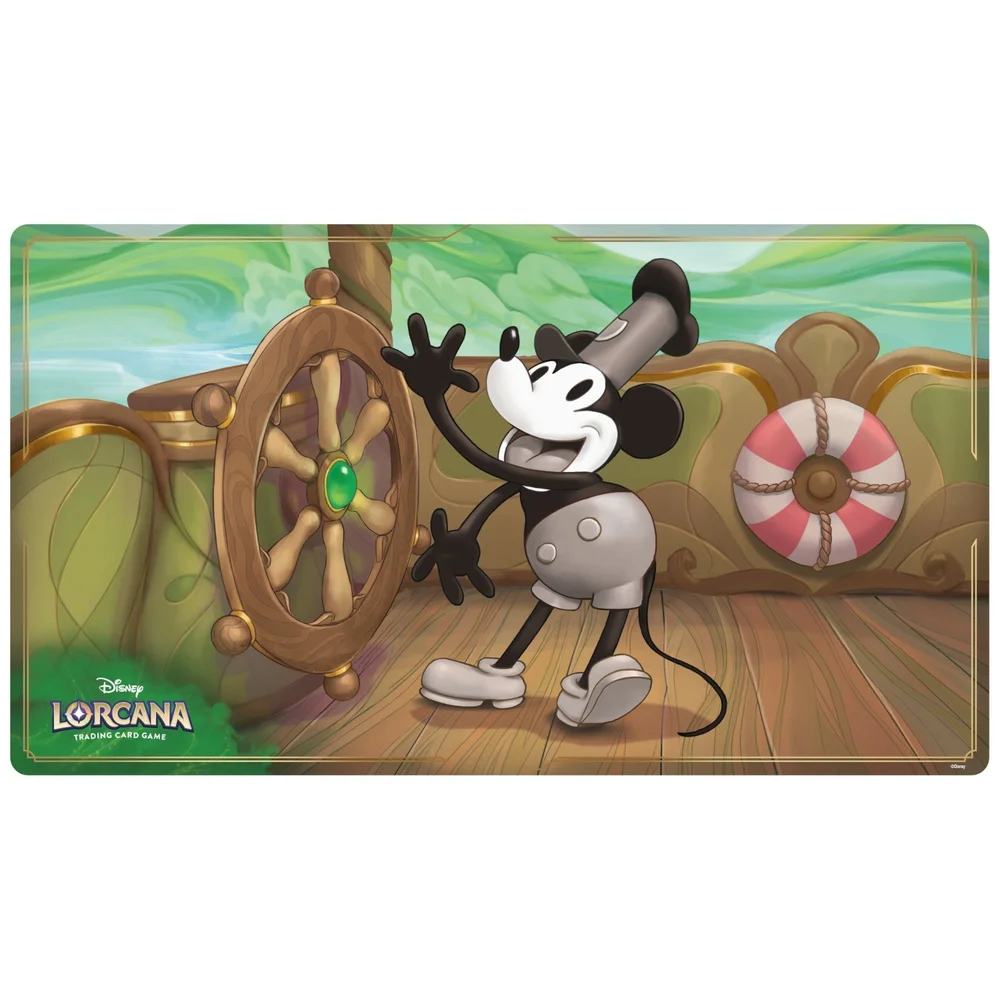 Disney Lorcana Trading Card Game Mickey Mouse Playmat Image 1