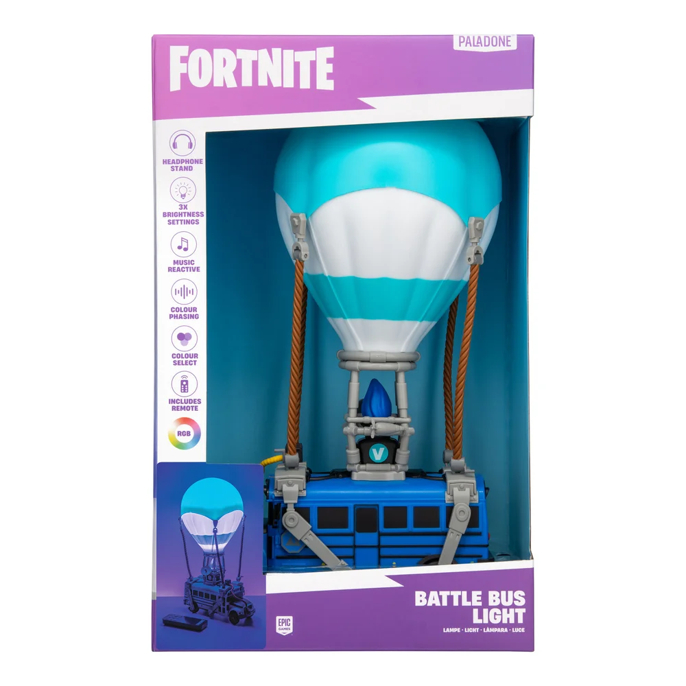Fortnite Battle Bus Diorama Light Image 1
