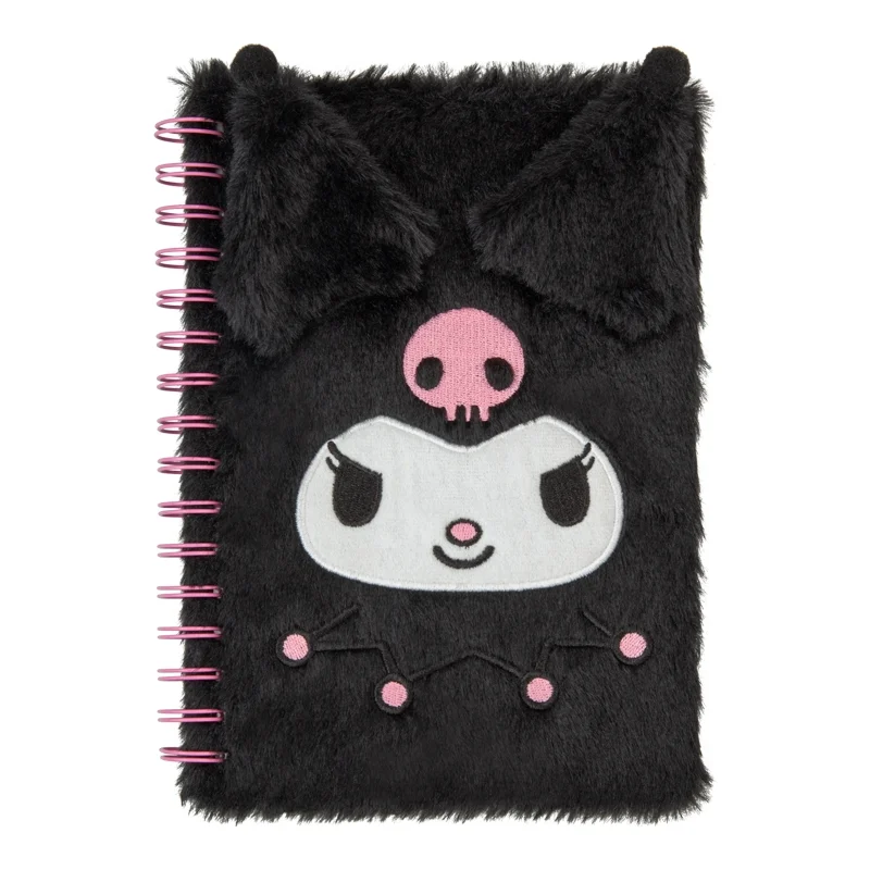 Hello Kitty Kuromi Fluffy Notebook Image 1