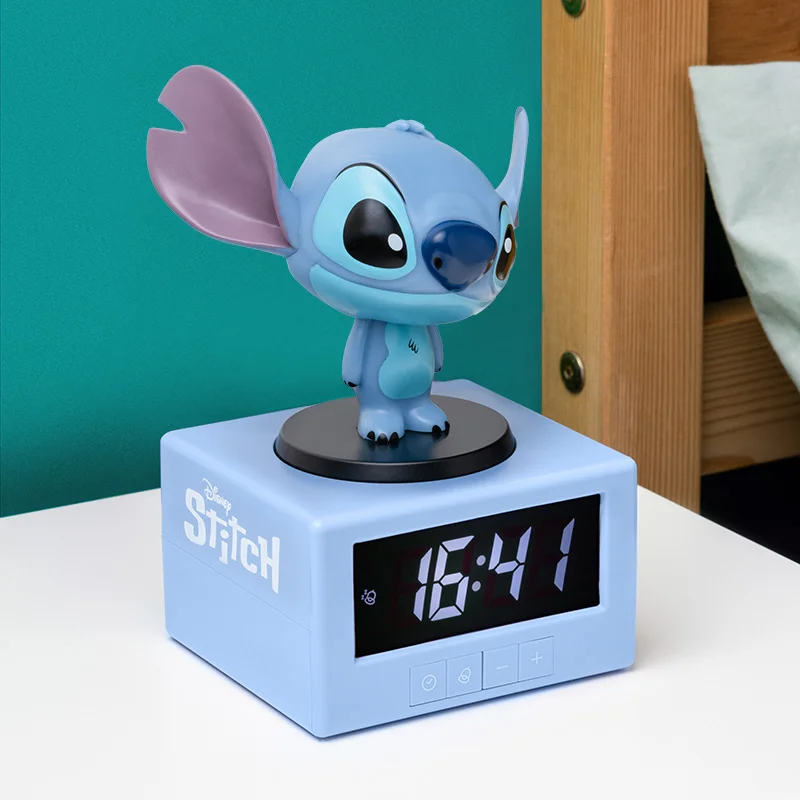 Disney Stitch Icon Alarm Clock Image 1