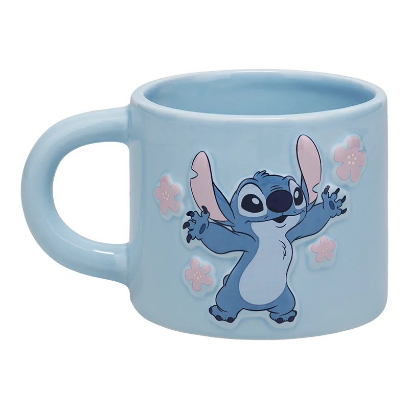 Disney Stitch Embossed Mug Image 1