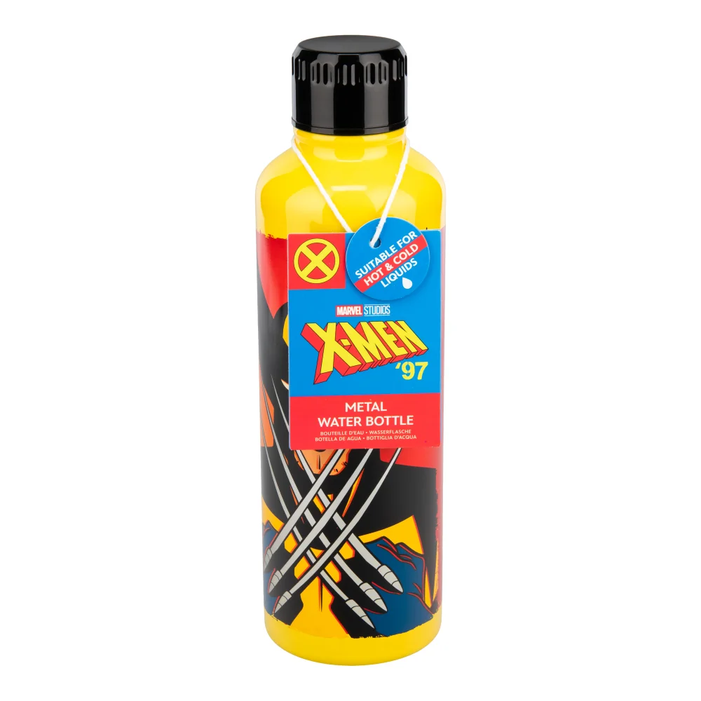 Marvel'S Wolverine Metal Water Bottle Image 1