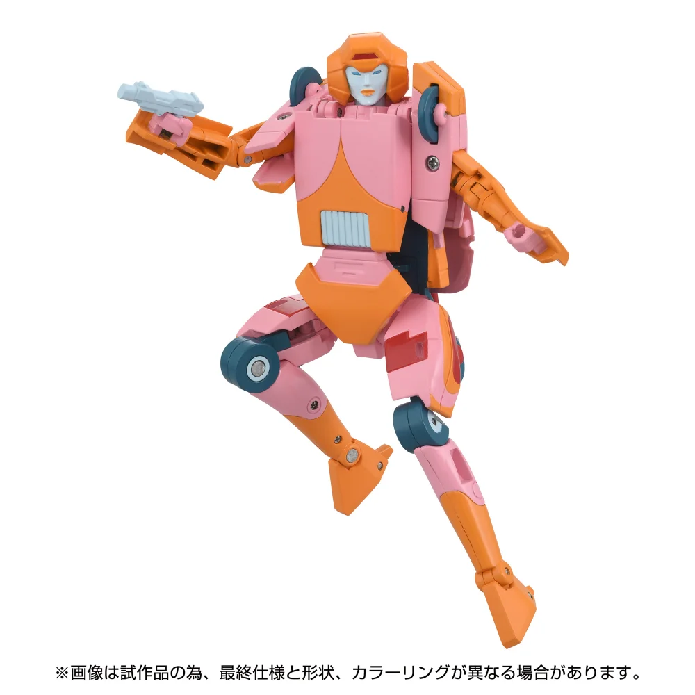 Hasbro Transformers Takara Tomy Missing Link C-07 Arcee Prototype Collectible Action Figure, 15+ Image 1