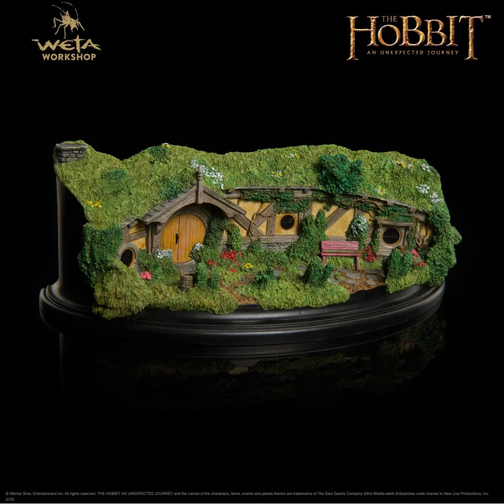 Weta Workshop The Hobbit An Unexpected Journey Statue The Great Garden Smial 20cm Image 1