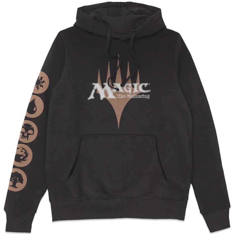 Magic: The Gathering Planeswalker Logo Sepia Hoodie - Black - S Image 1
