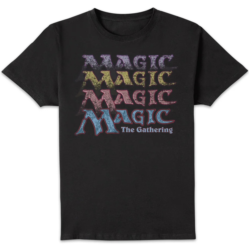 Magic: The Gathering Logo Stack Unisex T-Shirt - Black - S Image 1