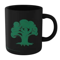 Magic: The Gathering Forest Mana Symbol Mug - Black