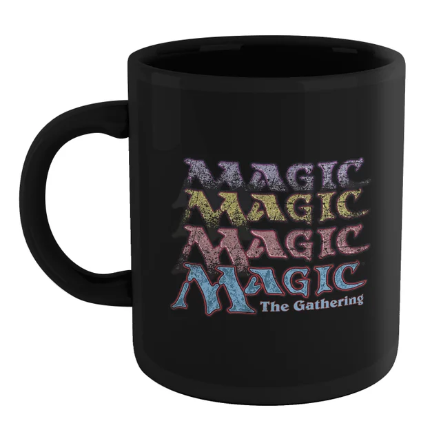 Magic: The Gathering Logo Multiply Mug - Black