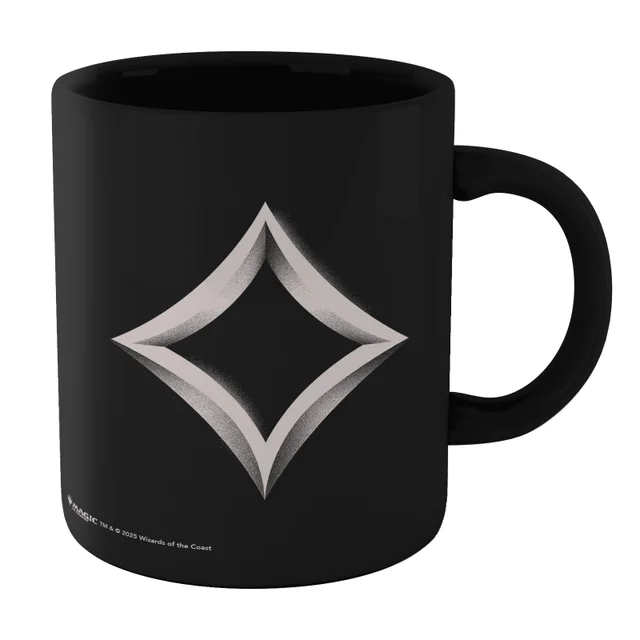 Magic: The Gathering Colourless Symbol Mug - Black