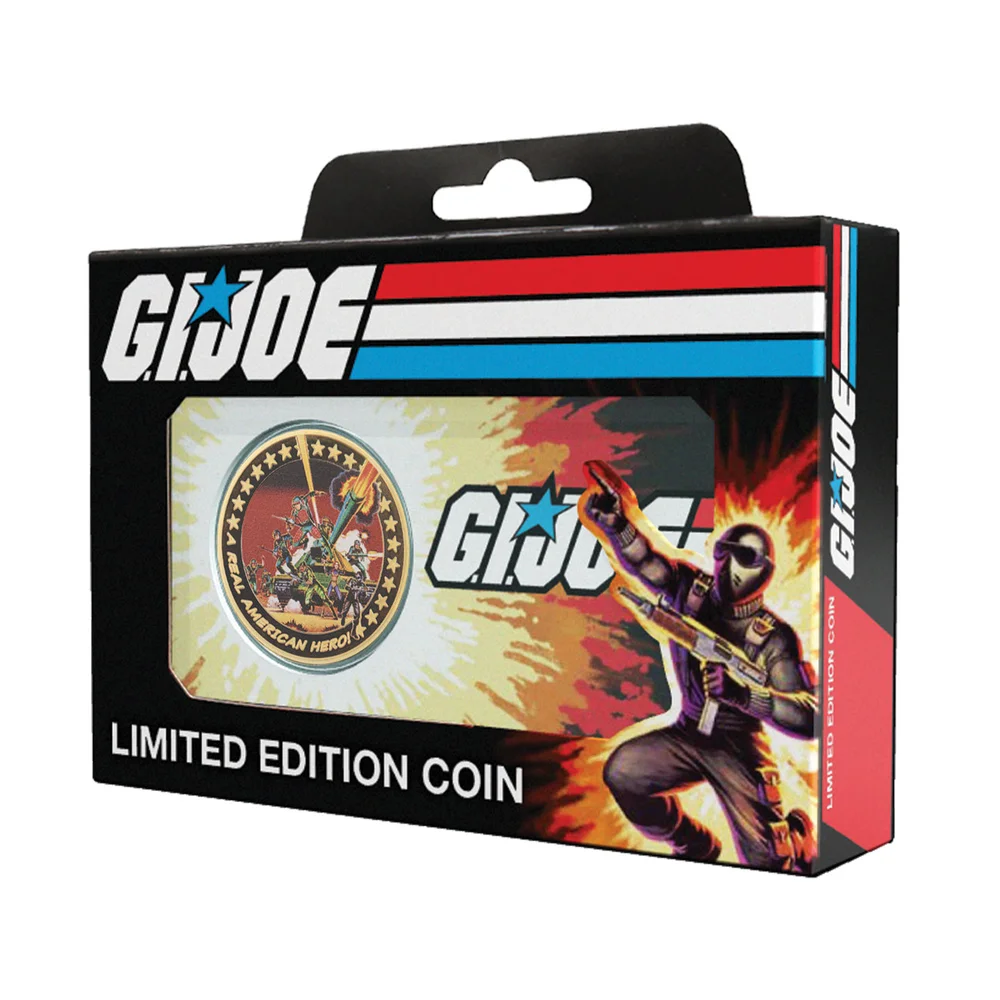 G.I. Joe: A Real American Hero 60th Anniversary 24k Gold Plated Coin Image 1
