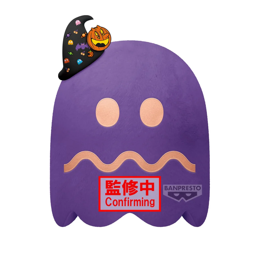 Banpresto Pac-Man Super Big Plush Ghost Party Image 1