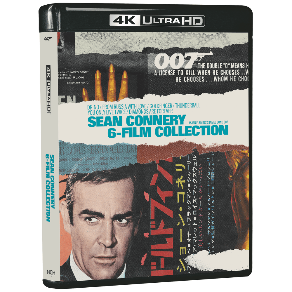 James Bond: Sean Connery 6-Film Collection 4K Ultra HD Image 1
