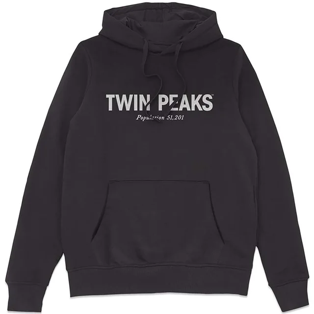 Twin Peaks Welcome Hoodie - Black