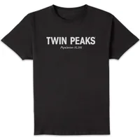 Twin Peaks Welcome Unisex T-Shirt - Black