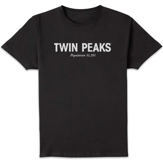 Twin Peaks Welcome Unisex T-Shirt - Black