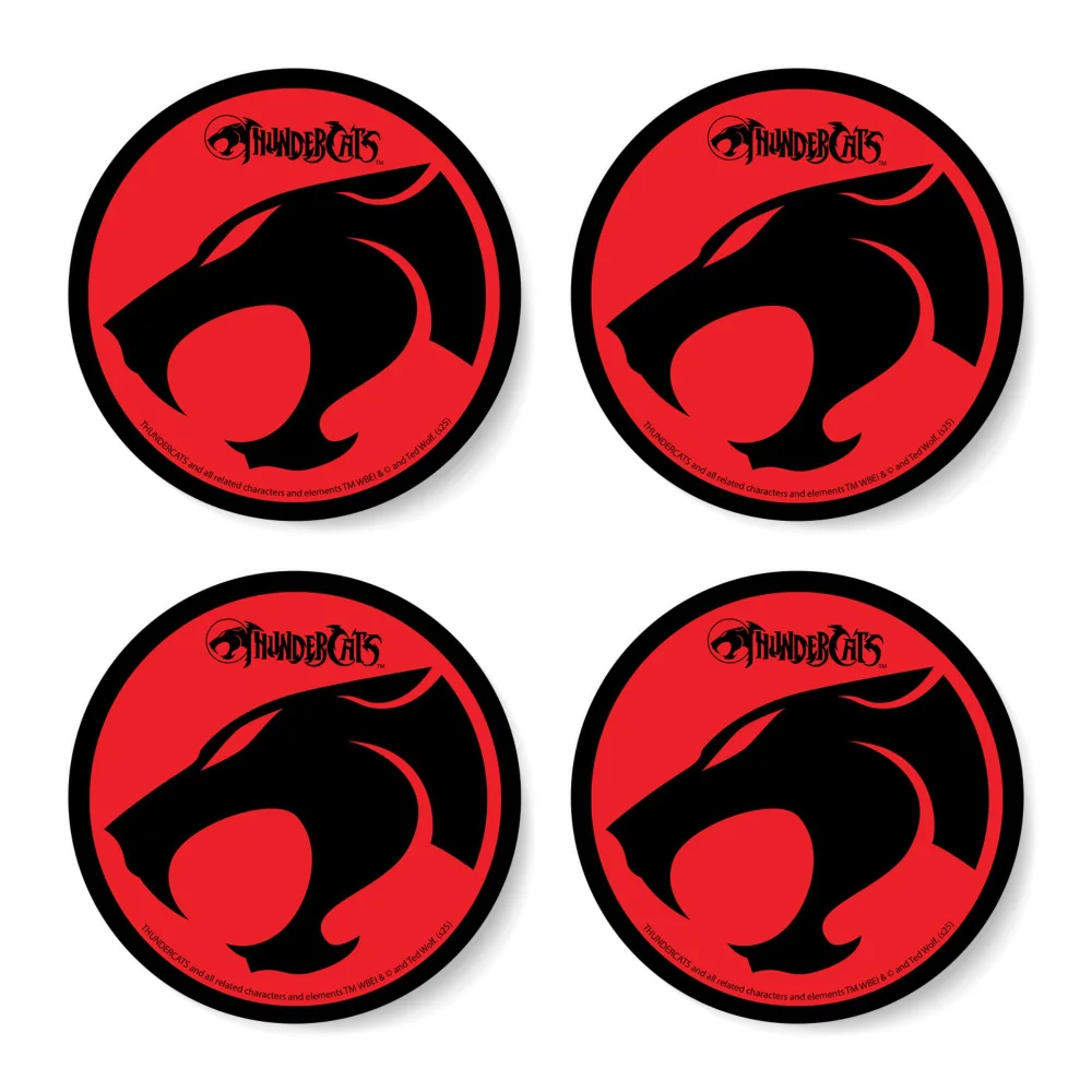 Thundercats Emblem Round Coaster Set Image 1