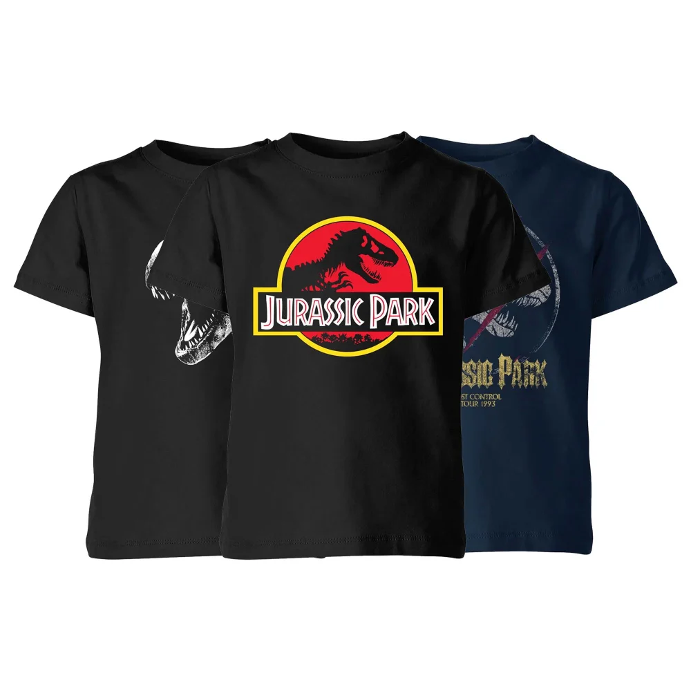 Jurassic Park Kids' 3-Pack T-Shirts - 9-10 ans Image 1