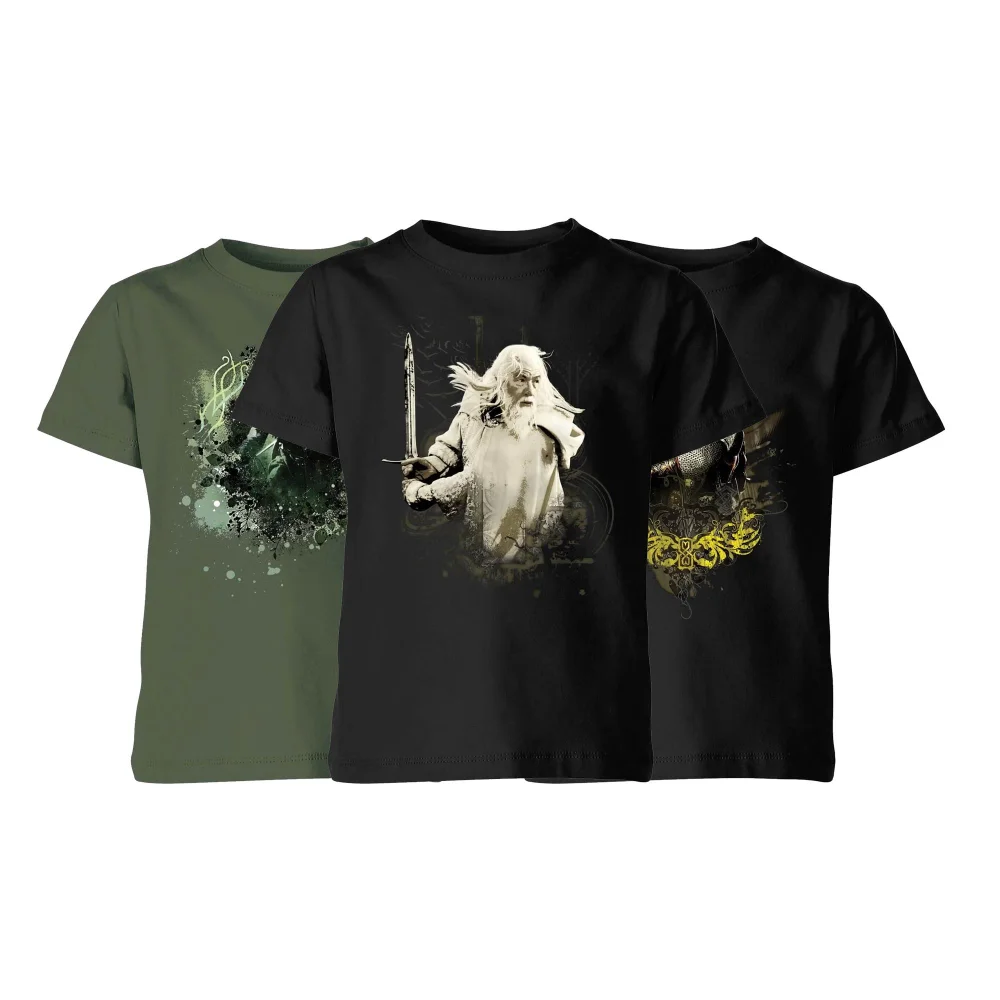 The Lord Of The Rings Kids' 3-Pack T-Shirts - 11-12 ans Image 1