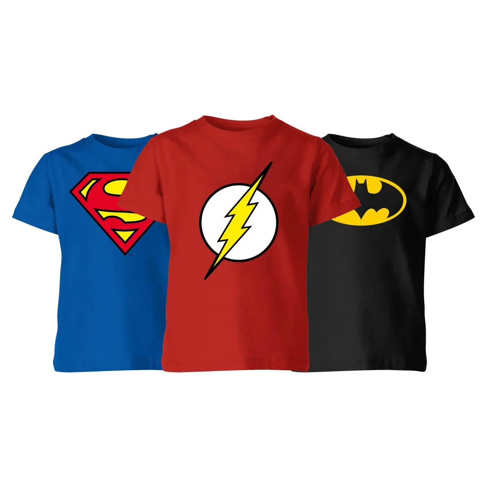 DC Comics Kids' 3-Pack T-Shirts - 3-4 ans Image 1