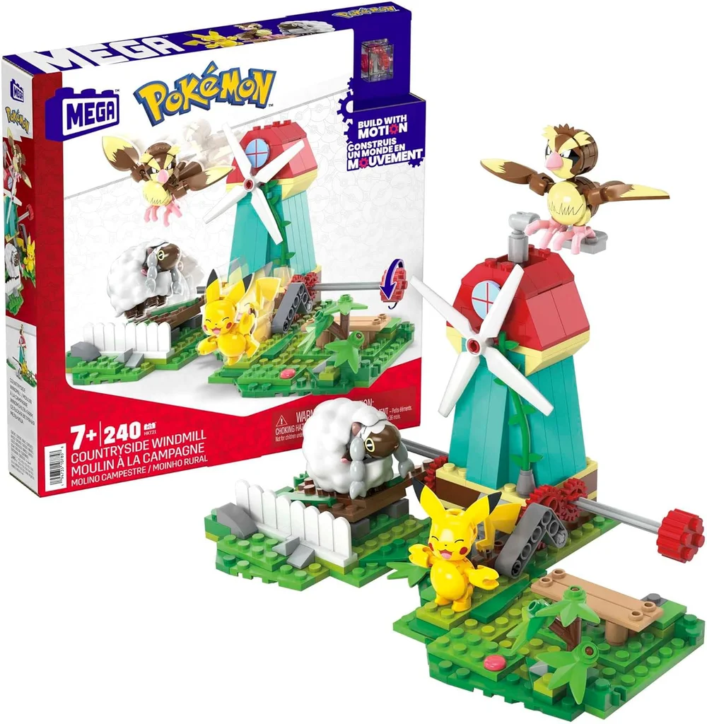 Mega Pokemon Countryside Windmill Image 1