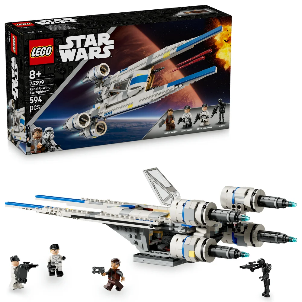LEGO® Star Wars: Andor™ Rebel U-Wing Starfighter™ Buildable Vehicle Model 75399 Image 1