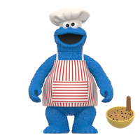 Super7 Sesame Street ReAction Wave 4 - Chef Cookie Monster