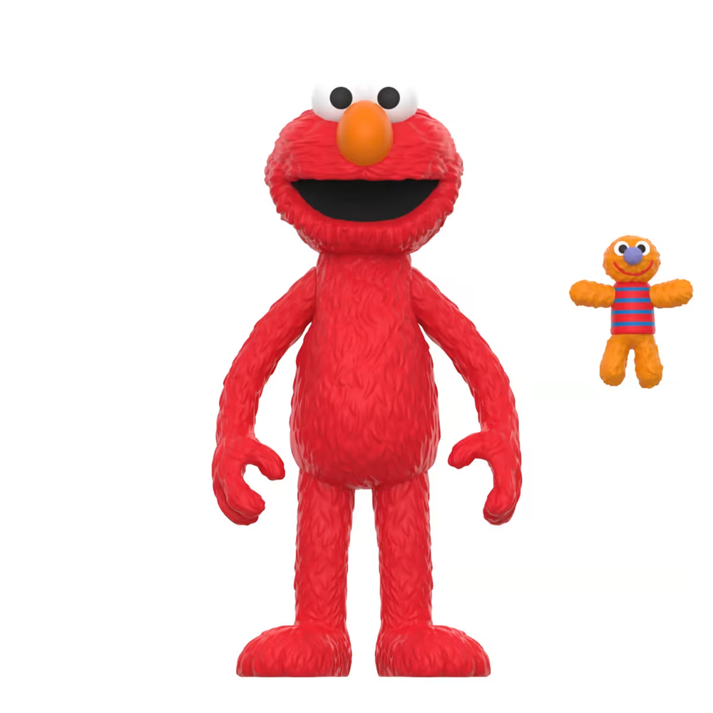 Super7 Sesame Street ReAction Wave 4 - Elmo and Baby David Image 1