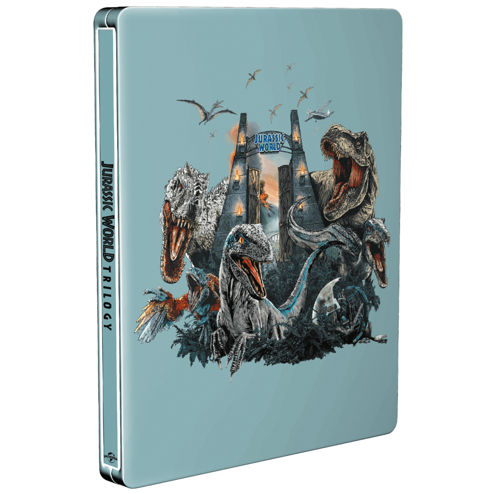 Jurassic World Trilogy 4K Ultra HD Steelbook Image 1