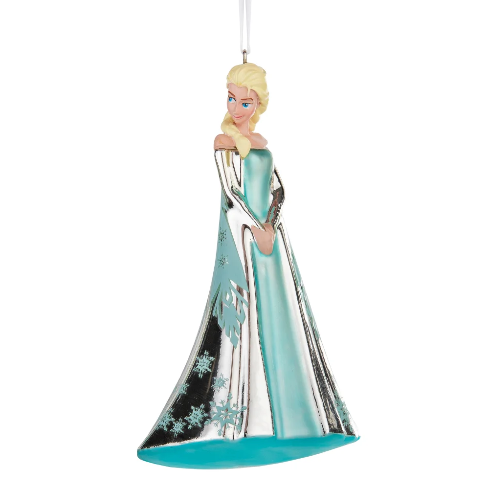 Hallmark Disney Frozen Glass Ornament - Snow Queen Elsa Image 1
