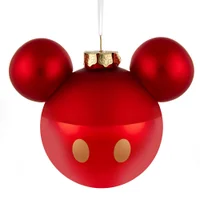 BLOWN GLASS MICKEY MOUSE