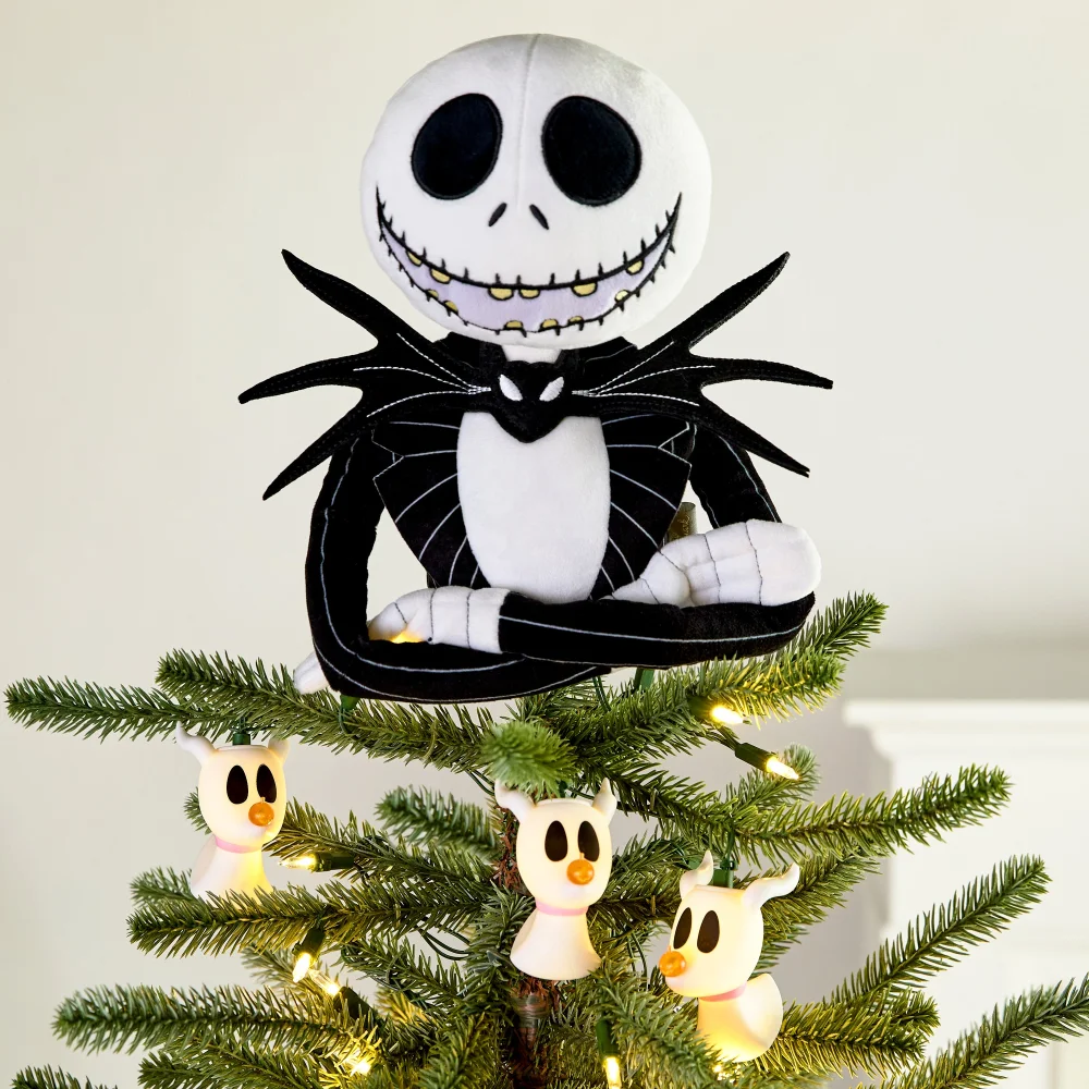 Hallmark Fabric Figural The Nightmare Before Christmas Jack Tree Topper Image 1