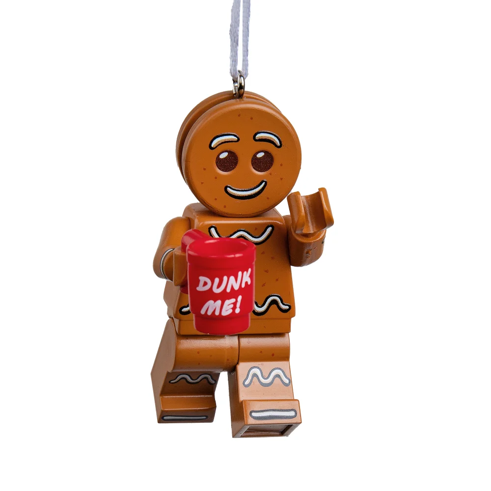 Hallmark Collectable LEGO® Keepsake Christmas - Gingerbread Man Ornament Image 1