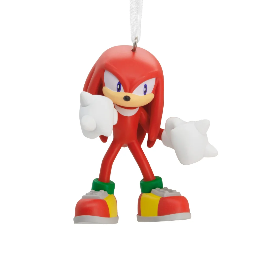 Hallmark Collectable Sonic the Hedgehog - Knuckles Ornament Image 1