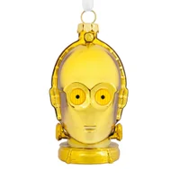 Hallmark Star Wars Glass Ornament - C-3PO Gold Head - undefined undefined