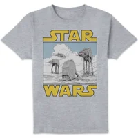 Star Wars AT-ATSnow Unisex T-Shirt - Grey