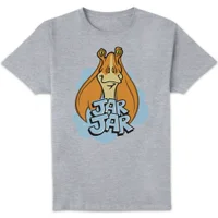 Star Wars Jar Jar Unisex T-Shirt - Grey