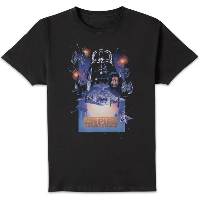 Star Wars The Empire Strikes Back Unisex T-Shirt - Black