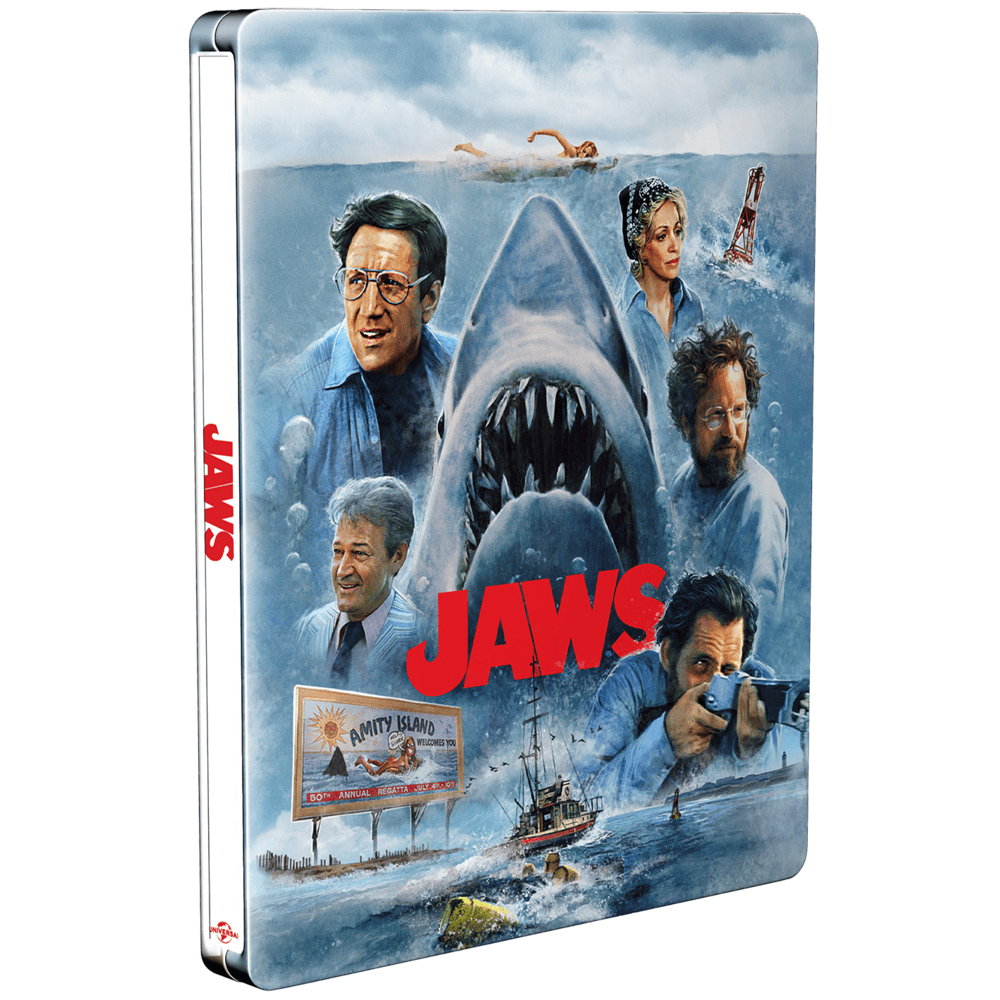 Jaws 50th Anniversary 4K Ultra HD & Blu-Ray SteelBook Image 1
