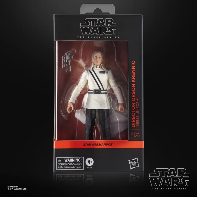 Hasbro Star Wars The Black Series Director Orson Krennic, Star Wars: Andor Action Figure (6”)