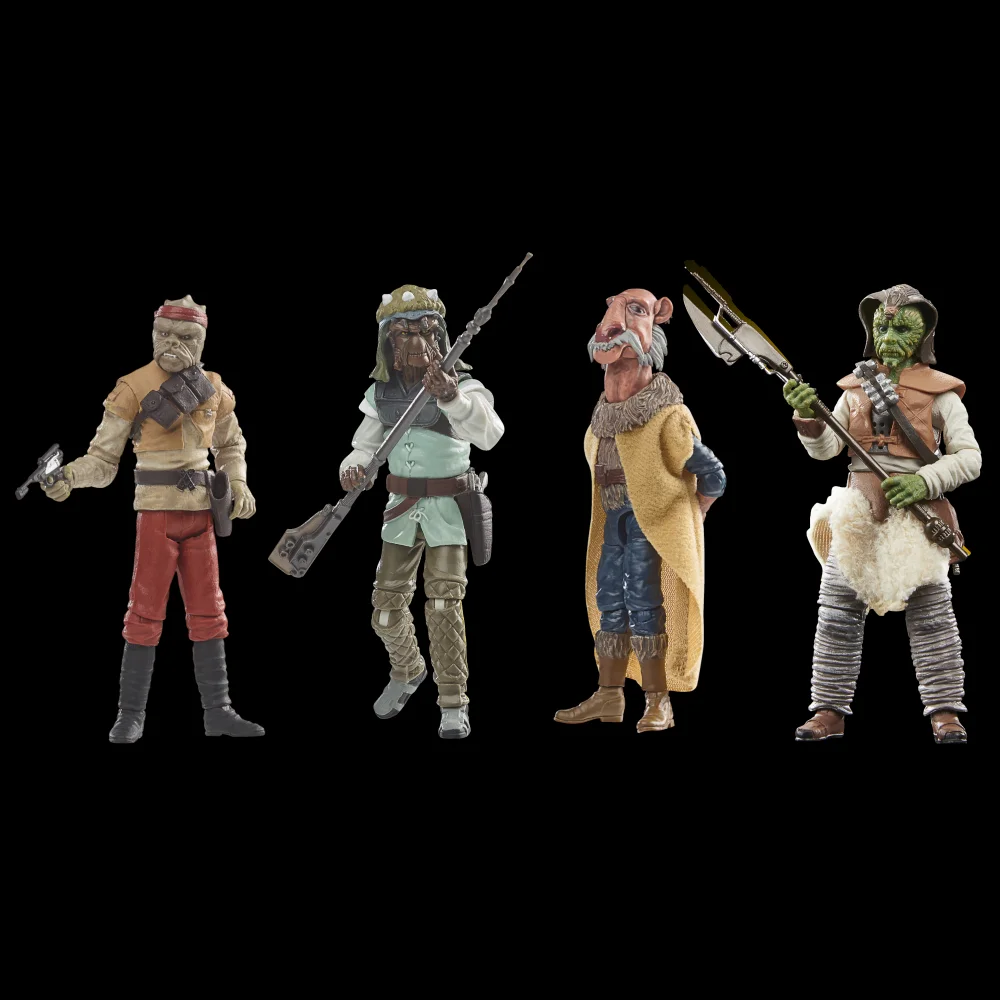 Hasbro Star Wars Return of the Jedi The Vintage Collection 4 Action Figure Bundle (3.75") Image 1