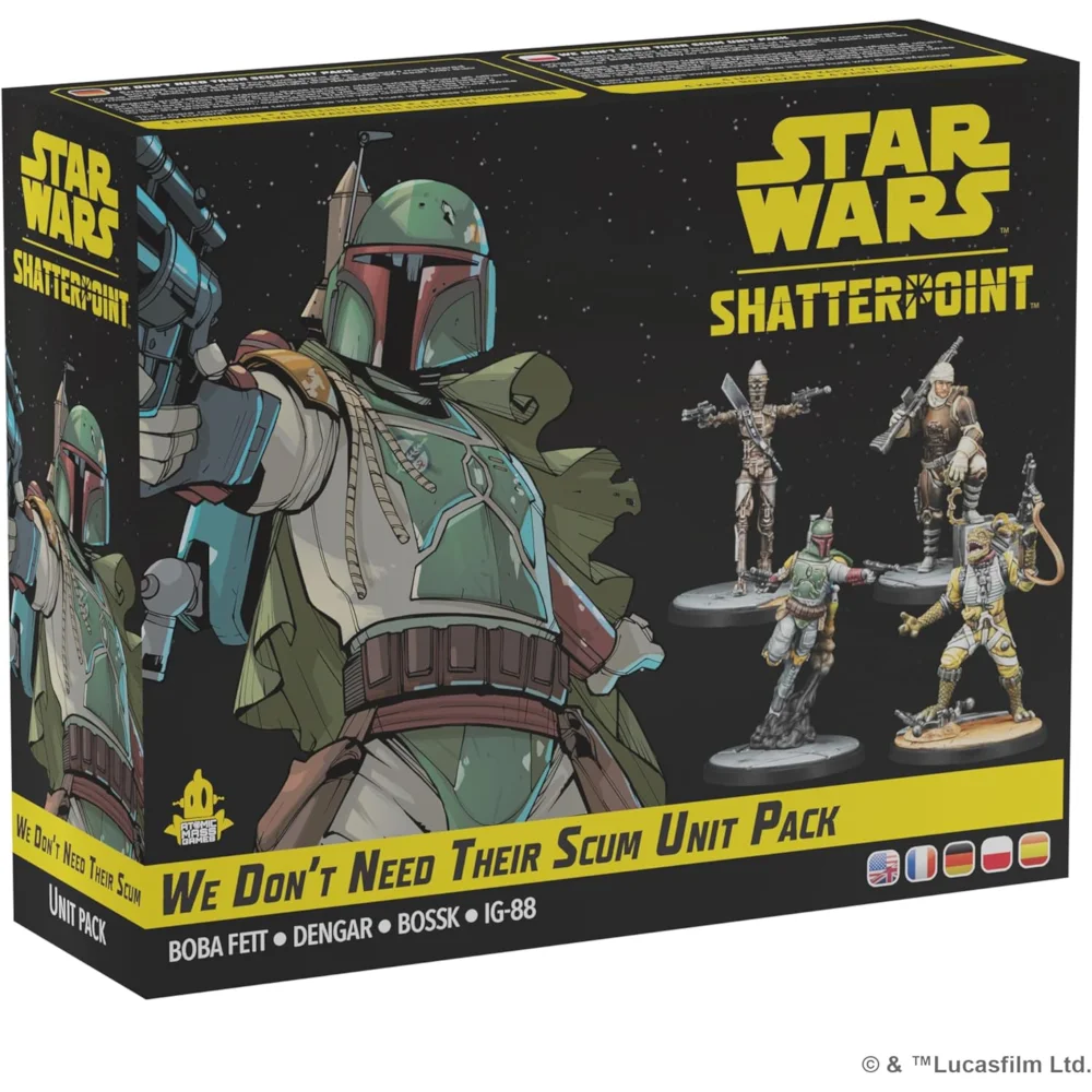 Star Wars: Shatterpoint Game We Don’t Need Their Scum Squad Pack Image 1