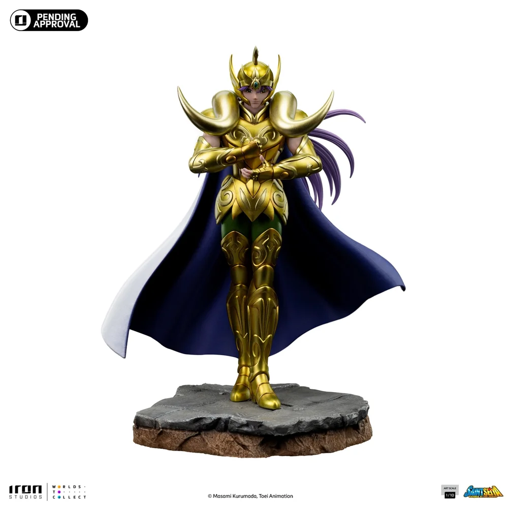 Iron Studios Saint Seiya Aries Mu Art Scale 1/10 Statue Image 1