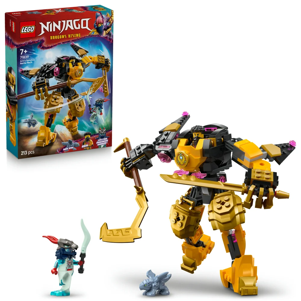 LEGO® NINJAGO® Arin’s Spinjitzu Battle Mech Toy Set 71839 Image 1