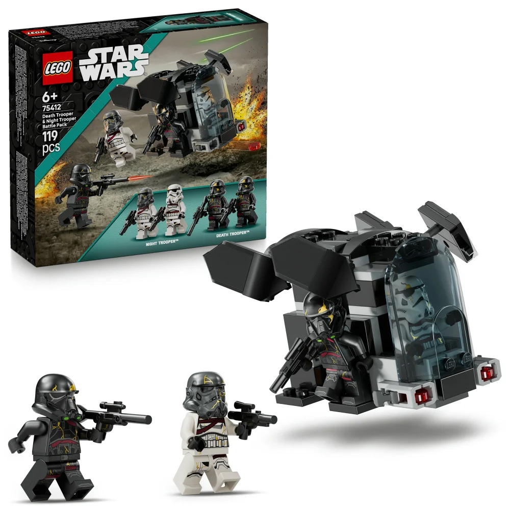 LEGO® Star Wars™ Death Trooper & Night Trooper Battle Pack Building Toy 75412 Image 1