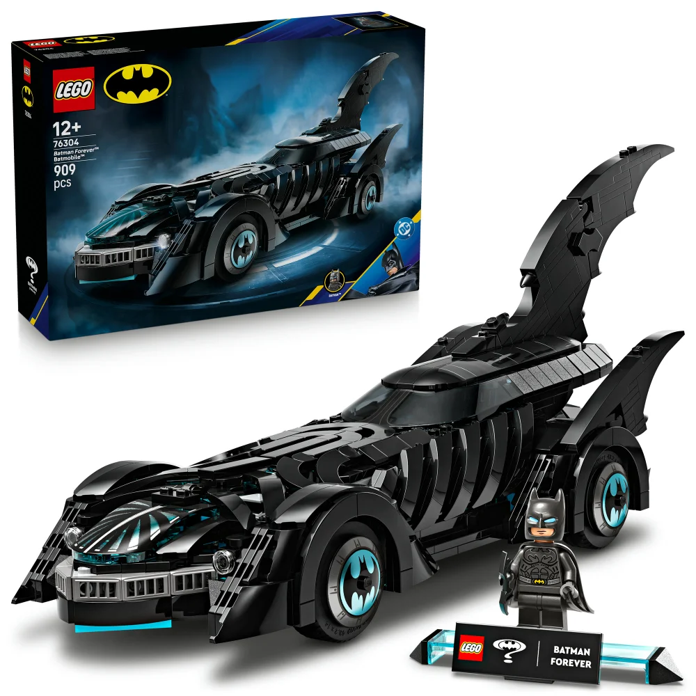 LEGO DC Batman Forever Batmobile Toy Car for Kids 76304 Image 1